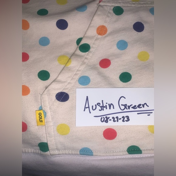 GolfWang Polka Dot hoodie Large ! - Picture 4 of 5